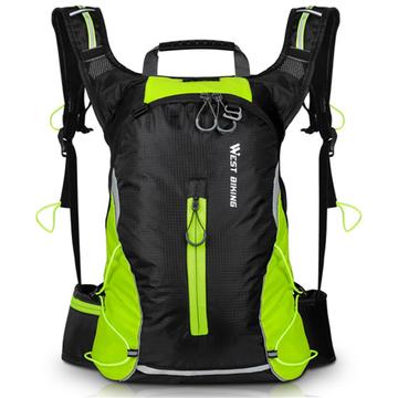 West Biking Sports Radsport Rucksack - 16L - Grün / Schwarz