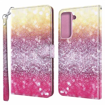 Wonder Series Samsung Galaxy S21 5G Wallet Hülle - Bunt