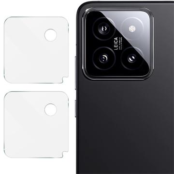 Xiaomi 14 Imak HD Kameraobjektiv Panzerglas - 9H - 2 Stk.