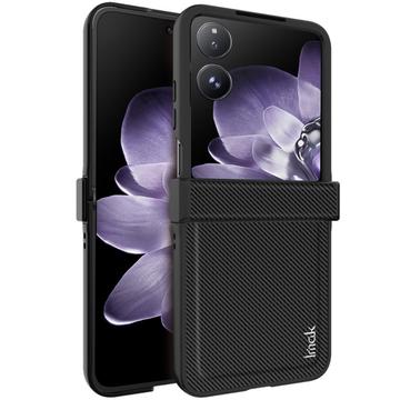 Xiaomi Mix Flip Imak Ruiyi Hybrid Hülle - Karbonfaser - Schwarz