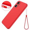 Xiaomi Poco M6/Redmi 13R Liquid Silikonhülle - Rot