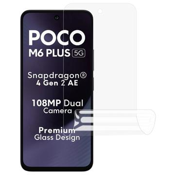 Xiaomi Poco M6 Plus Displayschutzfolie - Durchsichtig