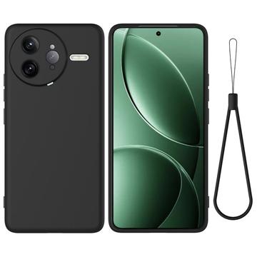 Xiaomi Redmi K80 Pro Liquid Silikonhülle mit Handschlaufe