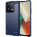 Xiaomi Redmi Note 13 Gebürstete TPU Hülle - Karbonfaser