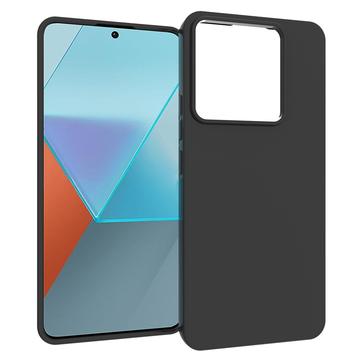 Xiaomi Redmi Note 13 Pro Anti-Fingerabdrücke Matte TPU Hülle - Schwarz