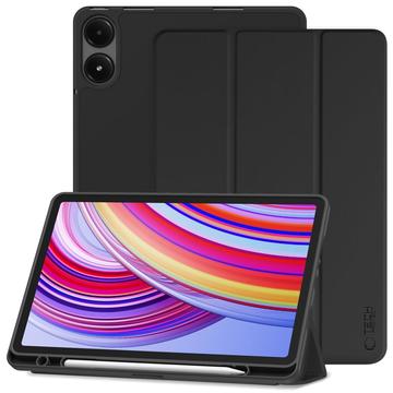 Xiaomi Redmi Pad Pro Tech-Protect SmartCase Pen Dreifach faltbare Folio-Hülle - Schwarz