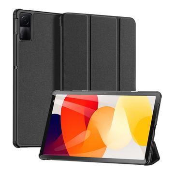 Xiaomi Redmi Pad SE Dux Ducis Domo Tri-Fold Smart Folio Hülle - Schwarz