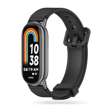 Xiaomi Smart Band 8/9 NFC Tech-Protect Iconband Pro TPU Armband - Schwarz