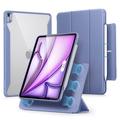 iPad Air 13 (2024) ESR Rebound Hybrid Tri-Fold Folio Hülle - Lavendel