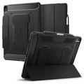 iPad Air 13 (2024) Spigen Rugged Armor Pro Folio Hülle - Schwarz