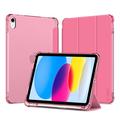 iPad (2022) Tech-Protect SmartCase Pen Hybrid Tri-Fold Folio Hülle - Kristallmagenta