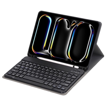 iPad Pro 11 (2024) Bluetooth Tastaturhülle - Schwarz