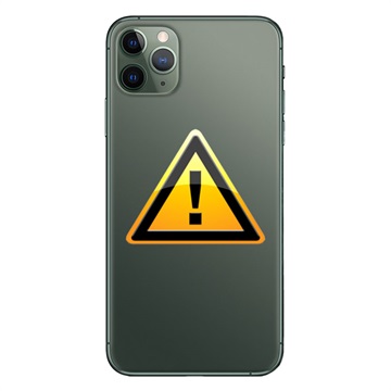 iPhone 11 Pro Max Akkufachdeckel Reparatur - inkl. Rahmen - Grün