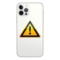 iPhone 12 Pro Akkufachdeckel Reparatur - inkl. Rahmen - Silber