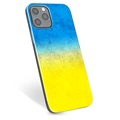 iPhone 12 Pro Max TPU Hülle Ukrainische Flagge - Zweifarbig