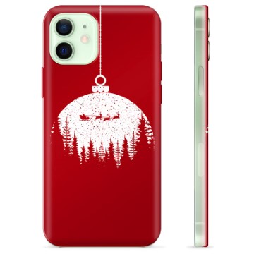 iPhone 12 TPU Hülle - Weihnachtskugel