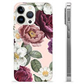 iPhone 13 Pro TPU Hülle - Romantische Blumen