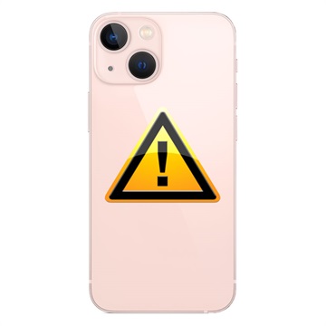 iPhone 13 mini Akkufachdeckel Reparatur - inkl. Rahmen - Rosa