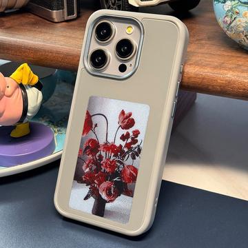 iPhone 15 Pro DIY E-InkCase NFC Hülle - Grau