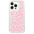 iPhone 15 Pro Max Fashion TPU Hülle - rosa Leopard