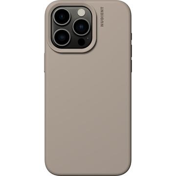 iPhone 15 Pro Max Nudient Base Silikonhülle - Beige