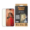 iPhone 15 Pro PanzerGlass EyeCare Ultra-Wide Fit EasyAligner Panzerglas - schwarzer Rand