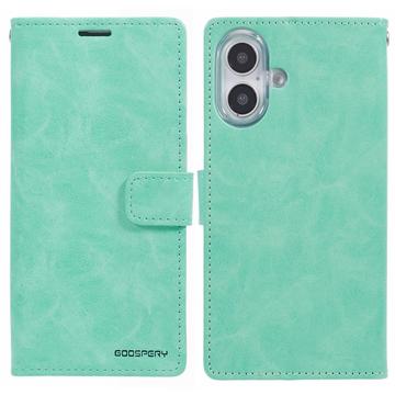 iPhone 16 Mercury Goospery Blue Moon Wallet Hülle