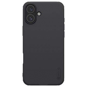 iPhone 16 Nillkin Super Frosted Shield Pro Hybrid Hülle - Schwarz