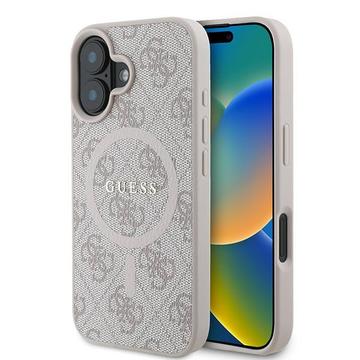 iPhone 16 Plus Guess 4G Farbigen Ring Hülle - MagSafe kompatibel