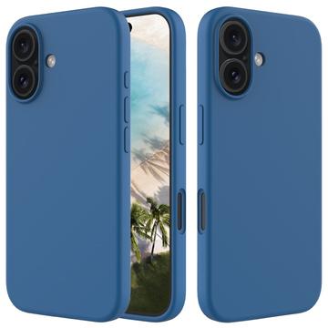 iPhone 16 Plus Liquid Silikonhülle - Blau