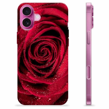 iPhone 16 Plus TPU Hülle - Rose