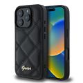 iPhone 16 Pro Max Guess Quilted Hülle - Schwarz