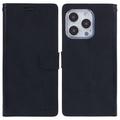 iPhone 16 Pro Max Mercury Goospery Blue Moon Wallet Hülle - Schwarz