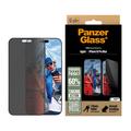 iPhone 16 Pro Max PanzerGlass Ultra-Wide Fit Privacy EasyAligner Panzerglas - Schwarz Rand