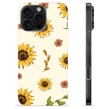 iPhone 16 Pro Max TPU Hülle - Sonnenblume