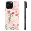 iPhone 16 Pro Max TPU Hülle - Aquarell Blumen