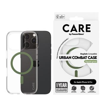 iPhone 16 Pro PanzerGlass Care Transparent Urban Combat Case - MagSafe Kompatibel