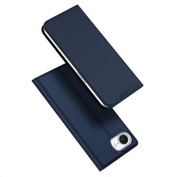 iPhone 16e Dux Ducis Skin Pro Flip Hülle - Blau