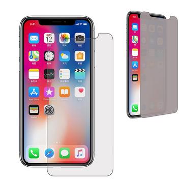 iPhone X/XS Privat Panzerglas - 9H, 0.3mm