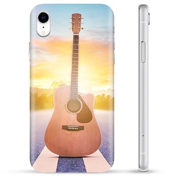 iPhone XR TPU Hülle - Gitarre