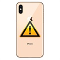 iPhone XS Akkufachdeckel Reparatur - inkl. Rahmen - Gold