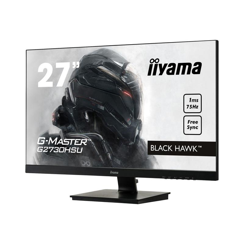 Iiyama G-MASTER Black Hawk 1920 x 1080 Monitor 27 - 75Hz