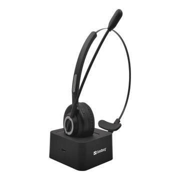 Sandberg Bluetooth Office Headset Pro Drahtloses Headset – Schwarz