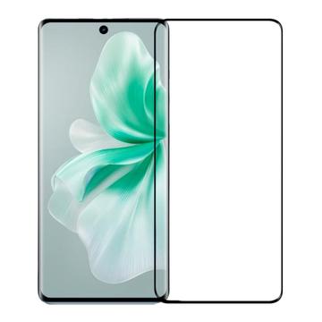 vivo S18/S18 Pro Full Cover Panzerglas - 9H - Schwarz Rand