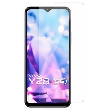 vivo Y28 Panzerglas - 9H, 0.3mm - Case Friendly  - Durchsichtig