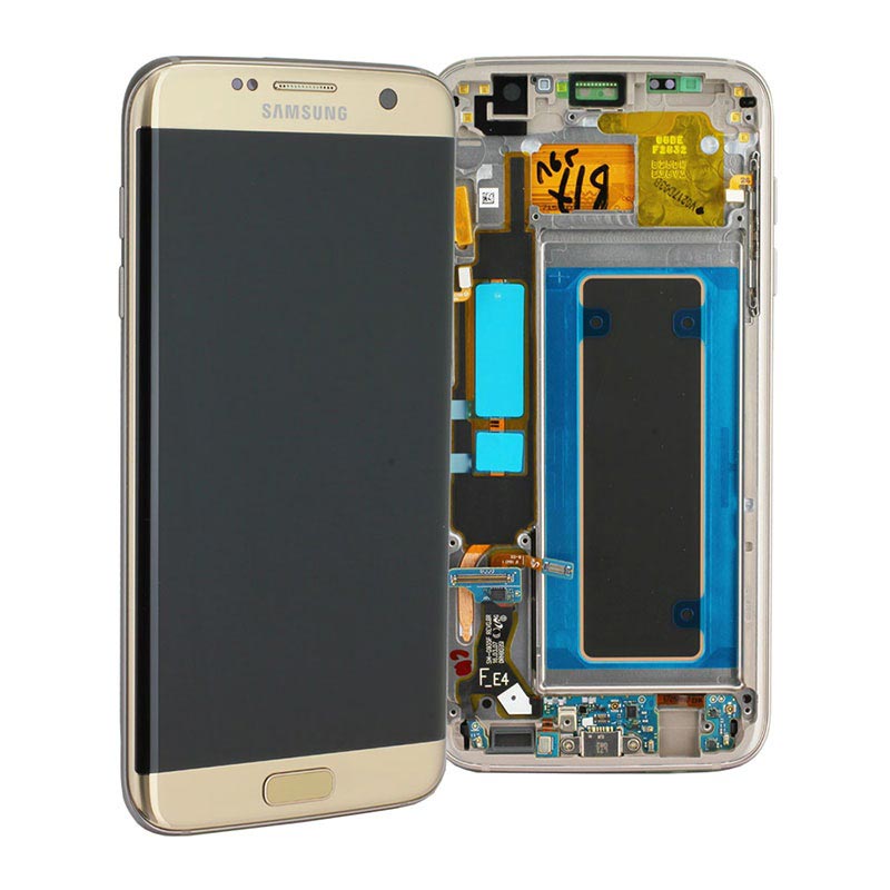 Samsung Galaxy S7 Edge Oberschale & LCD Display GH97