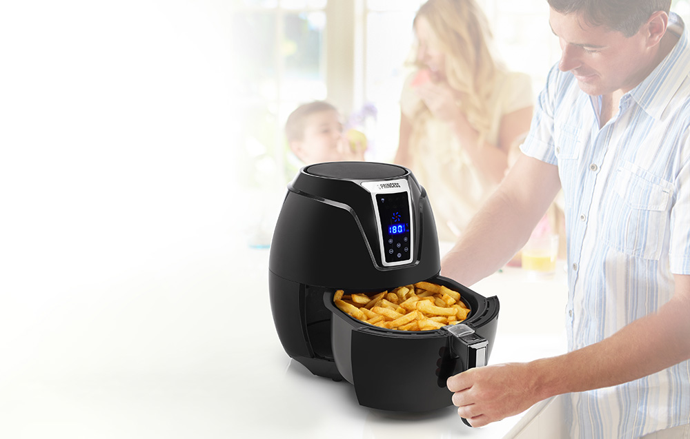 Princess 182021 XL Digitaler Airfryer - 1400W, 3.2l - Schwarz