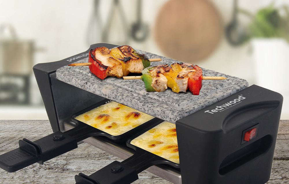 Techwood Grill TRD-346 Elektrisches Raclette-Duo